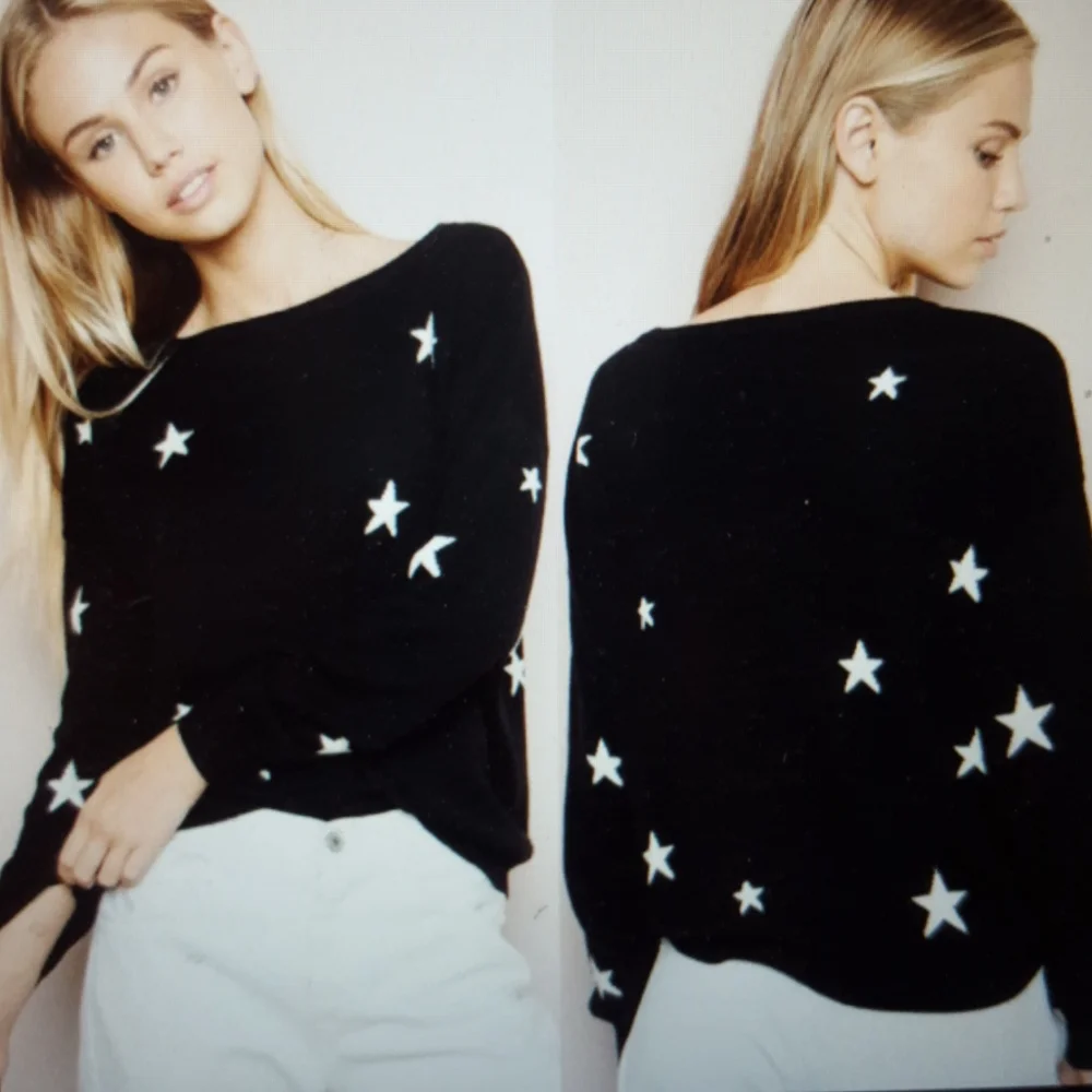 Brandy Melville Alanis Star Sweater, OS - Picture 3 of 9